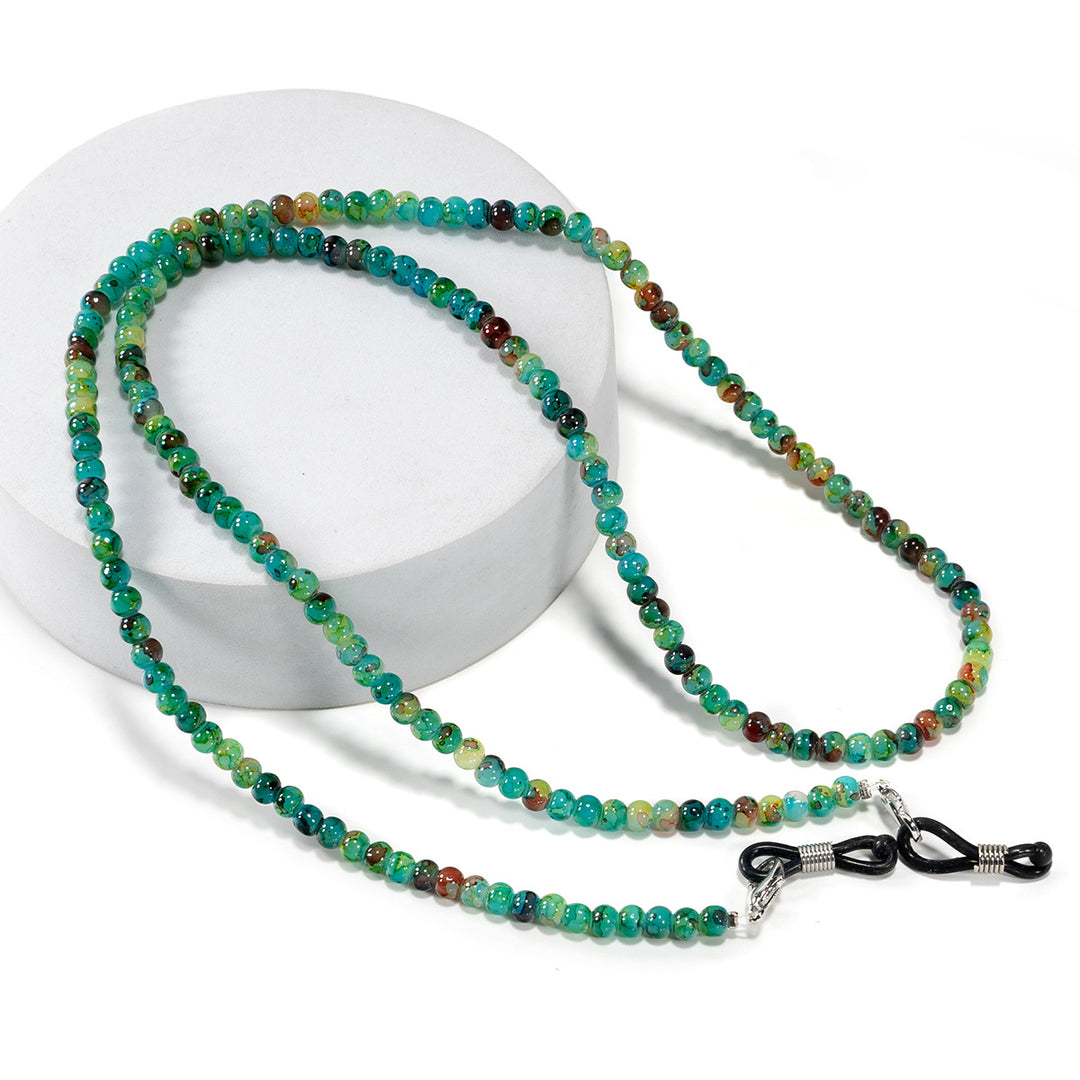 Adjustable Beaded Eyewear Chain Bowlift