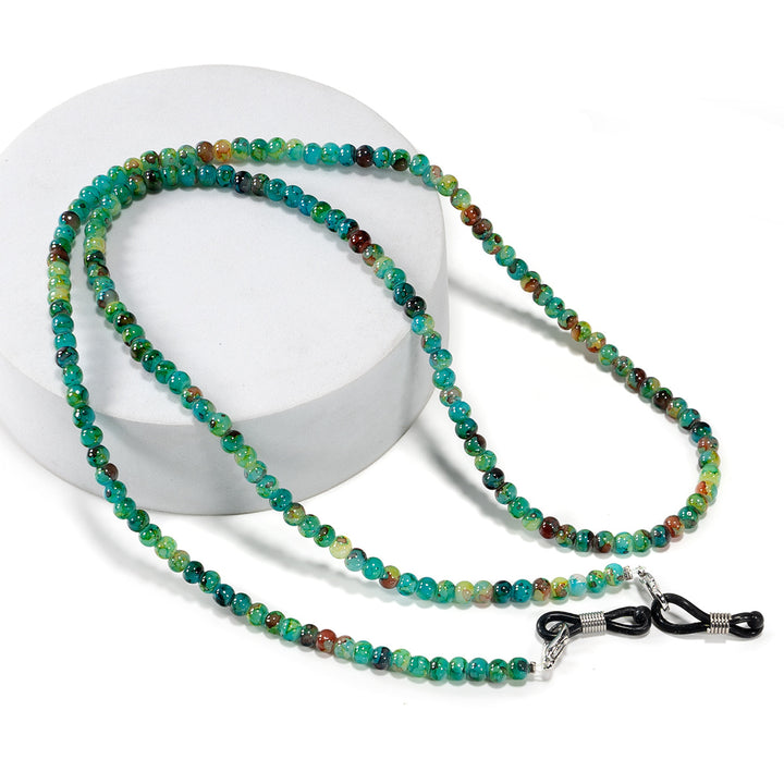 Adjustable Beaded Eyewear Chain Bowlift