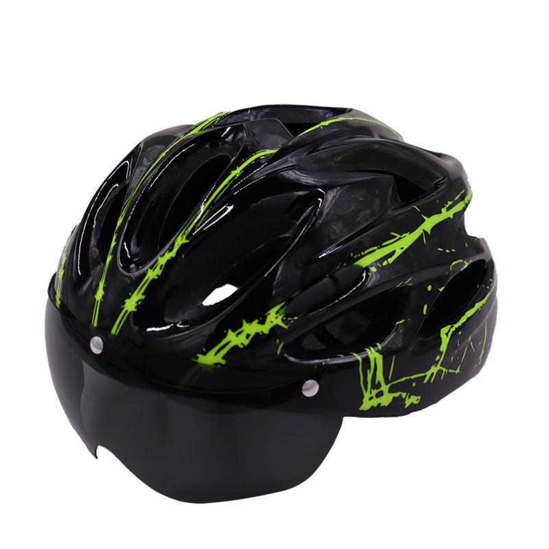 lightweight ventilated cycling helmet with adjustable fit system and removable visor Bowlift