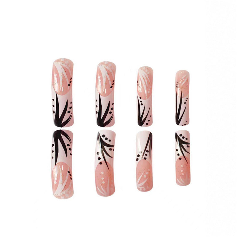 Decorative Long-Length Nail Art Bowlift