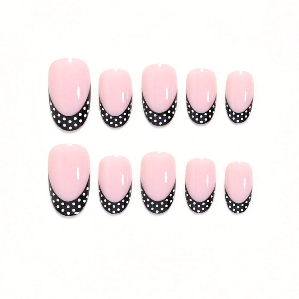 Designer French Tip Nail Art Bowlift