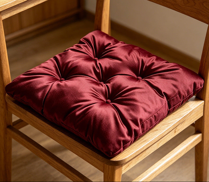 Plush Tufted Chair Cushion Bowlift