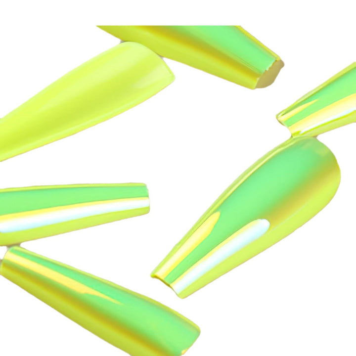 Glossy Artificial Nails Set Bowlift