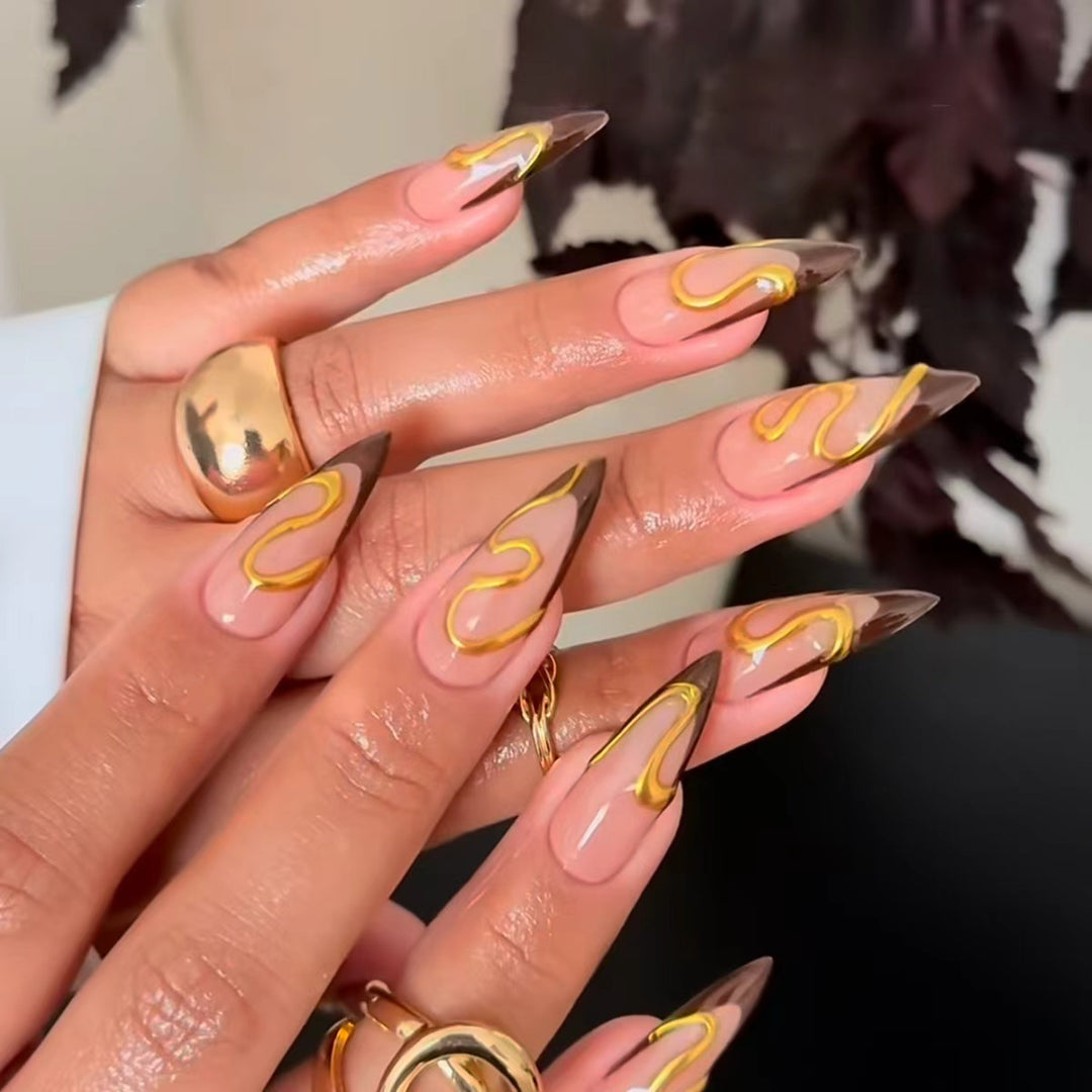 Glamorous Nail Art Extensions Bowlift