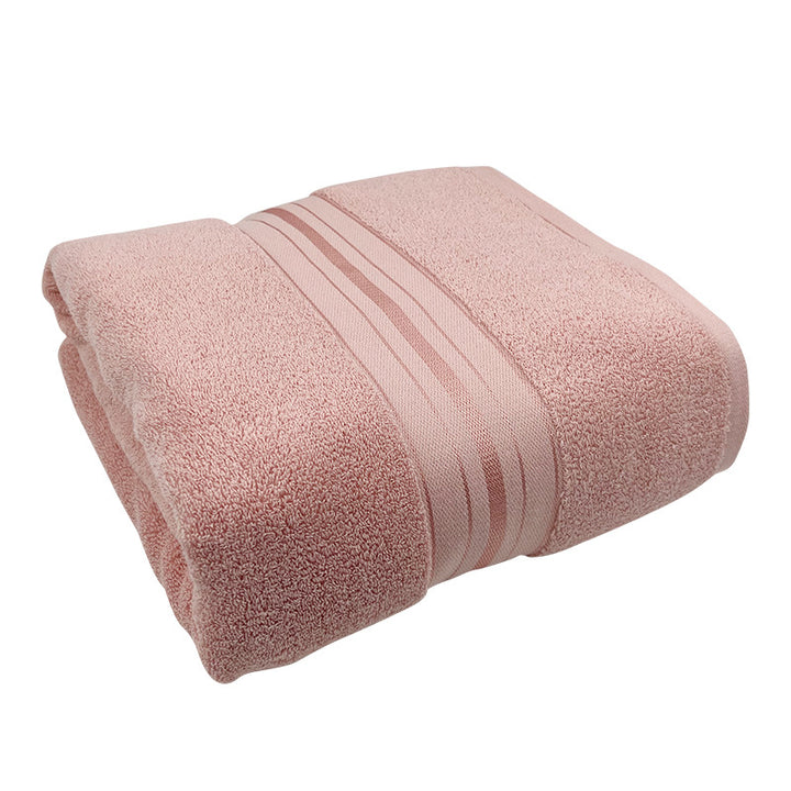 High-quality terry bath towel with elegant stripe detail Bowlift