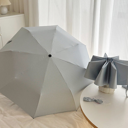 Women Foldable Umbrella with Practical Storage System Bowlift