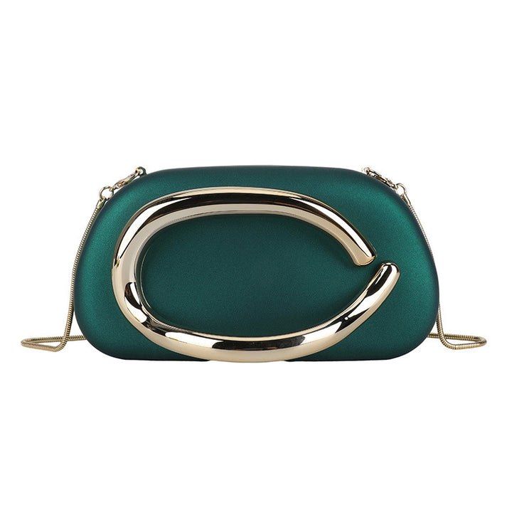 Chic Sculpted Crossbody Handbag Bowlift