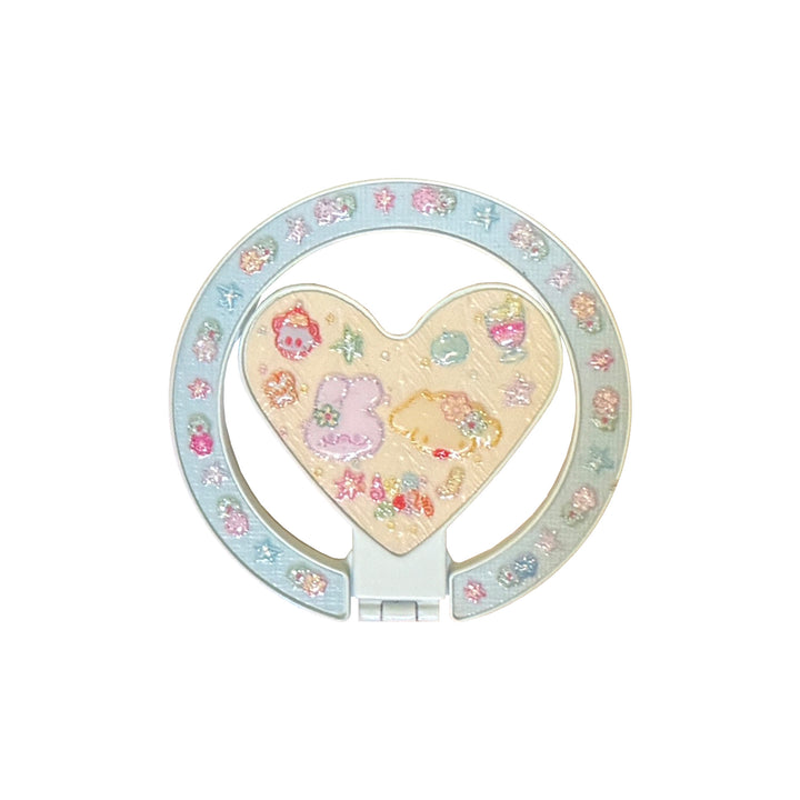 Heart-shaped Smartphone Finger Holder Bowlift