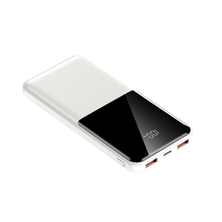 Powerbank with multifunctional fast charging system and digital battery level indicator Bowlift