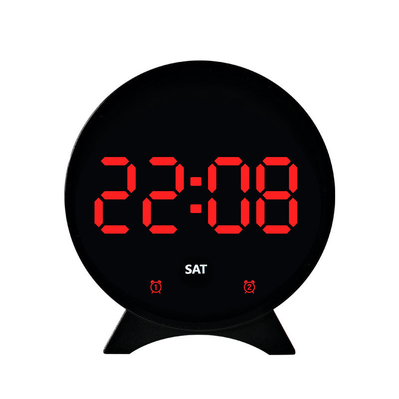 Digital alarm clock with large LED display and dual alarm function Bowlift