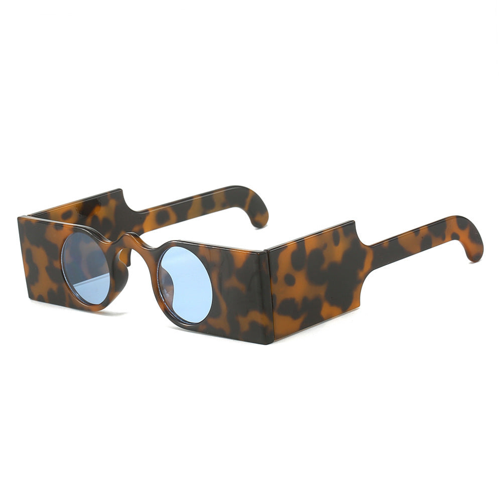 Avant-Garde Angular Frame Sunglasses Bowlift