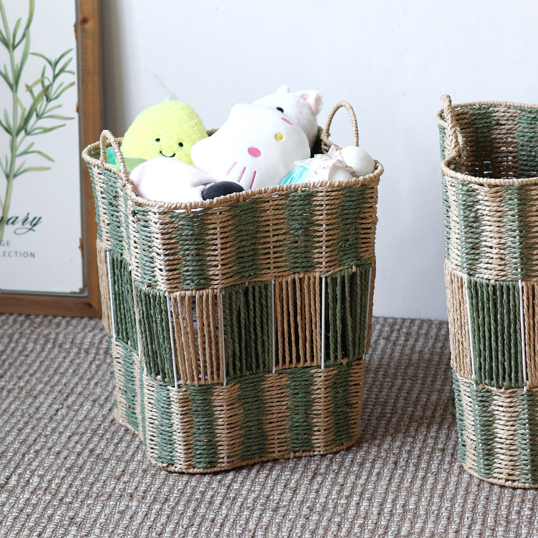 Handcrafted storage basket made of natural materials Bowlift