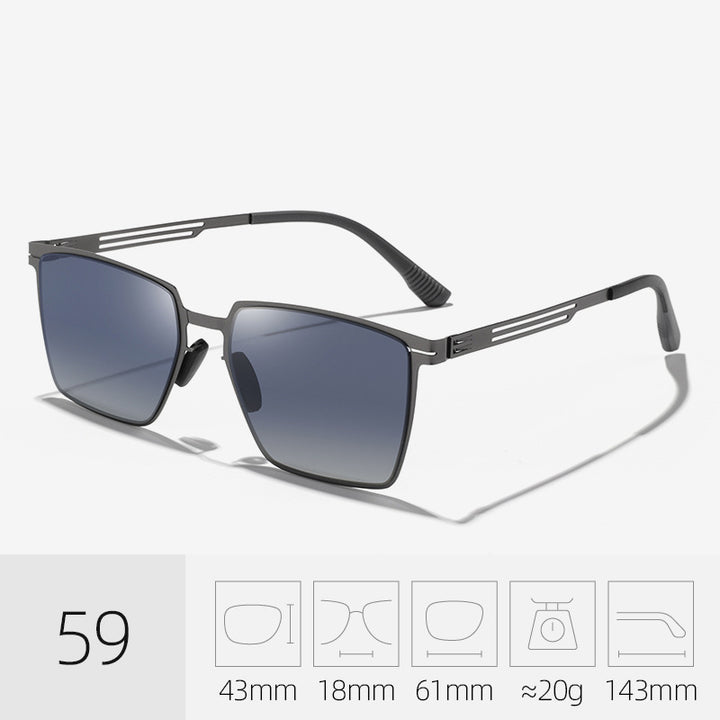 Stylish Polarized Square Sunglasses Bowlift