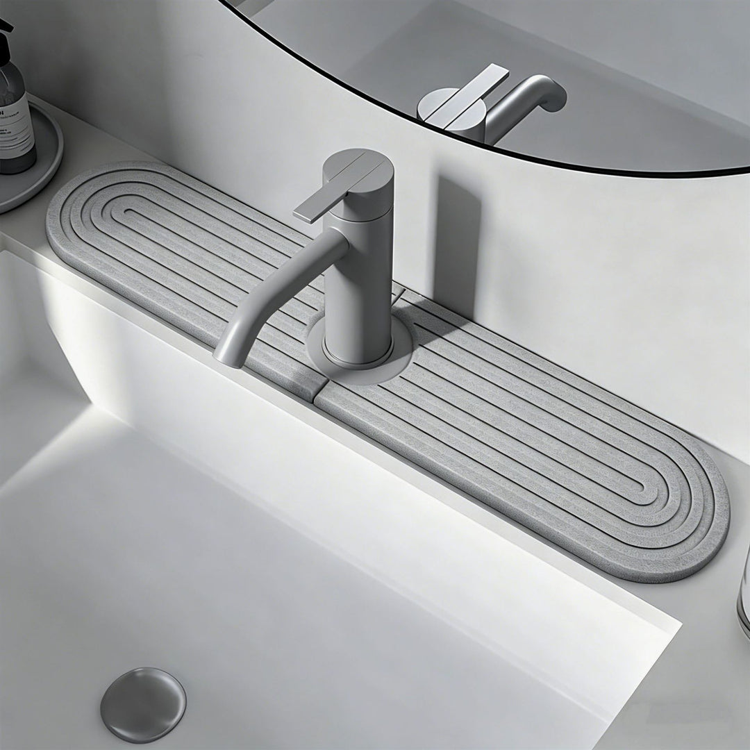 Decorative Bathroom Sink Mat