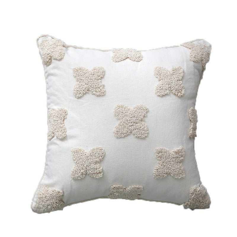 Women’s cushion cover with artistic fringe pattern Bowlift