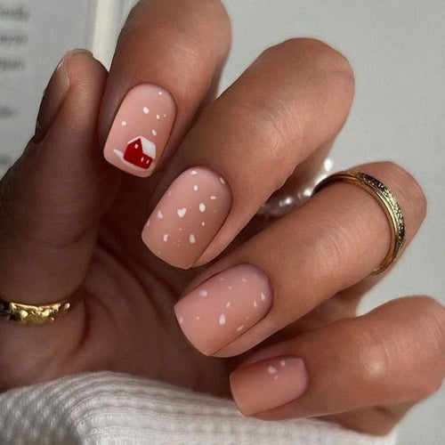 Creative Themed Press-On Nails Bowlift