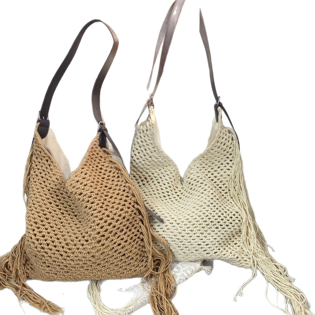 Stylish Macrame Shoulder Bag Bowlift