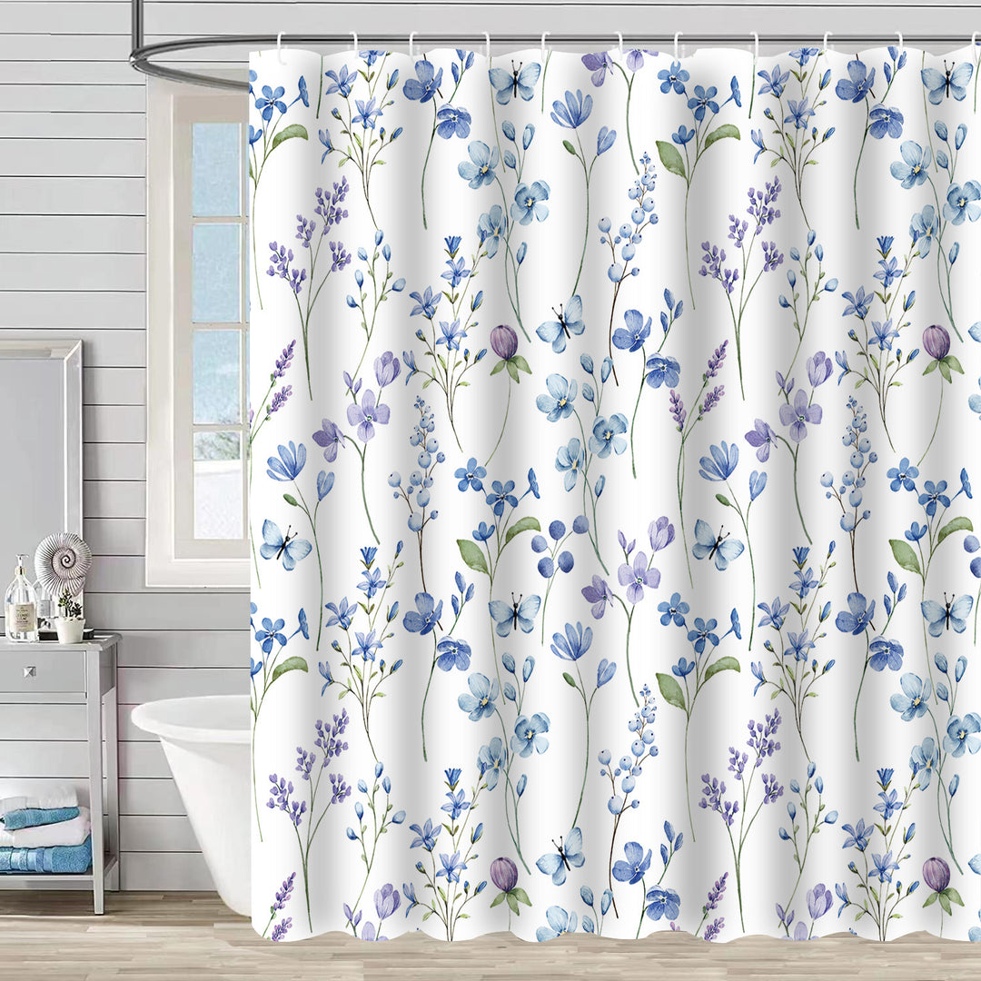 Botanical Garden Shower Curtain Bowlift