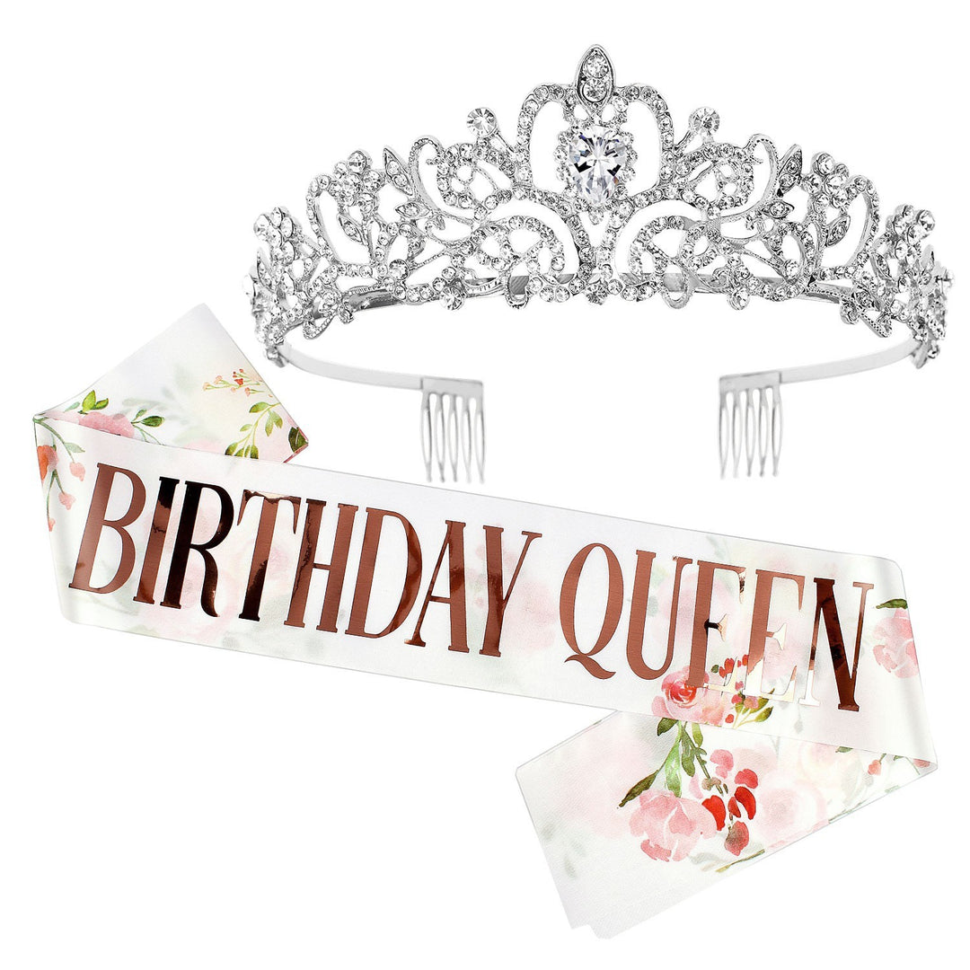 Women's Festive Crown with Elegant Sash Bowlift