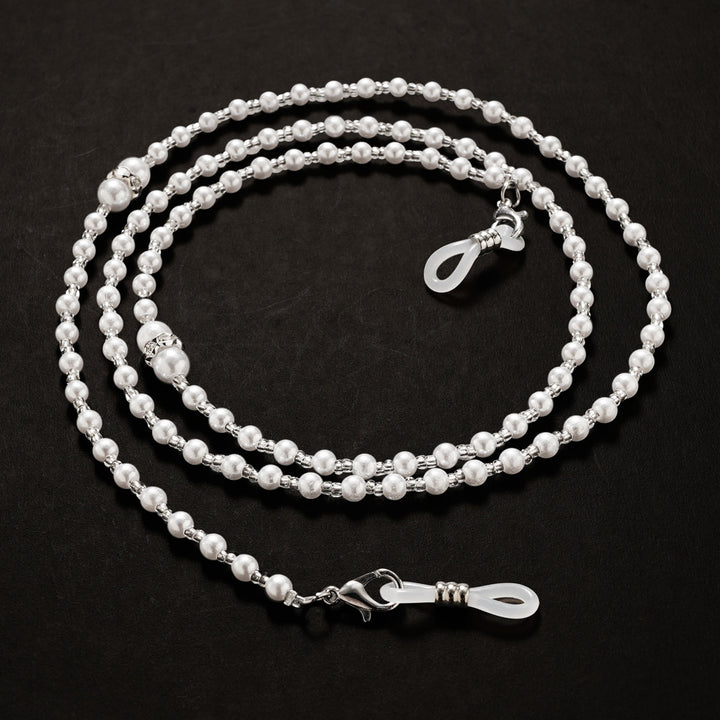 Elegant Pearl Beaded Eyewear Chain Bowlift