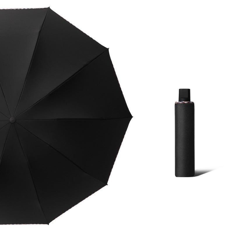 Women Ultra-Light Folding Umbrella with Sturdy Frame Bowlift