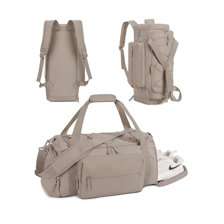 Versatile sports and travel bag with adjustable straps Bowlift