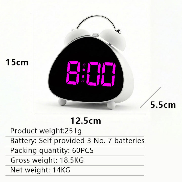 Digital Radio Alarm Clock Bowlift