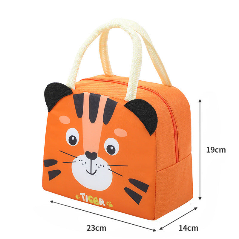 Cute Penguin-Themed Insulated Lunch Bag