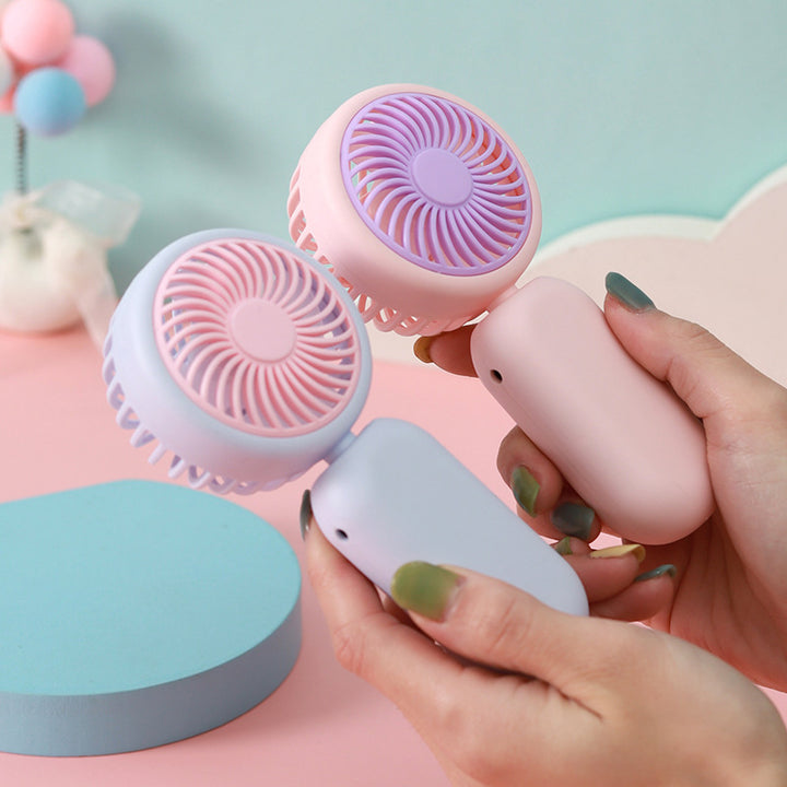 Unisex Portable Hand Fan with Innovative Folding Design Bowlift