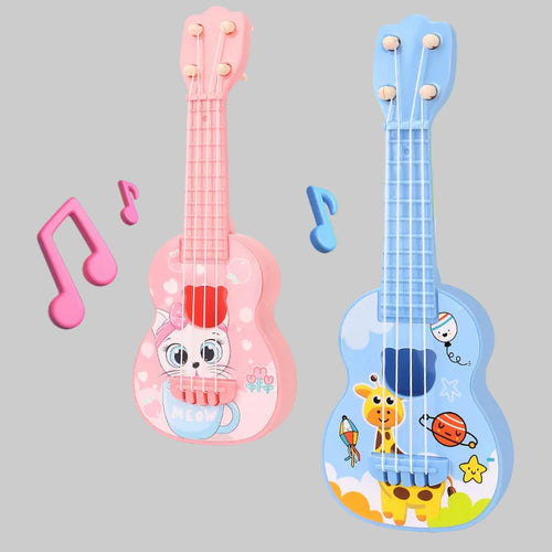 Cute Cat-Themed Musical Ukulele Bowlift
