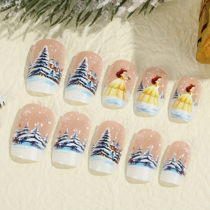 Winter Nail Art Bowlift