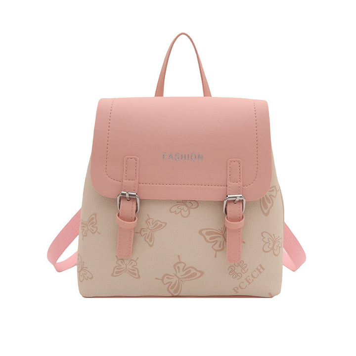 Stylish Butterfly Pattern Mini Backpack Bowlift