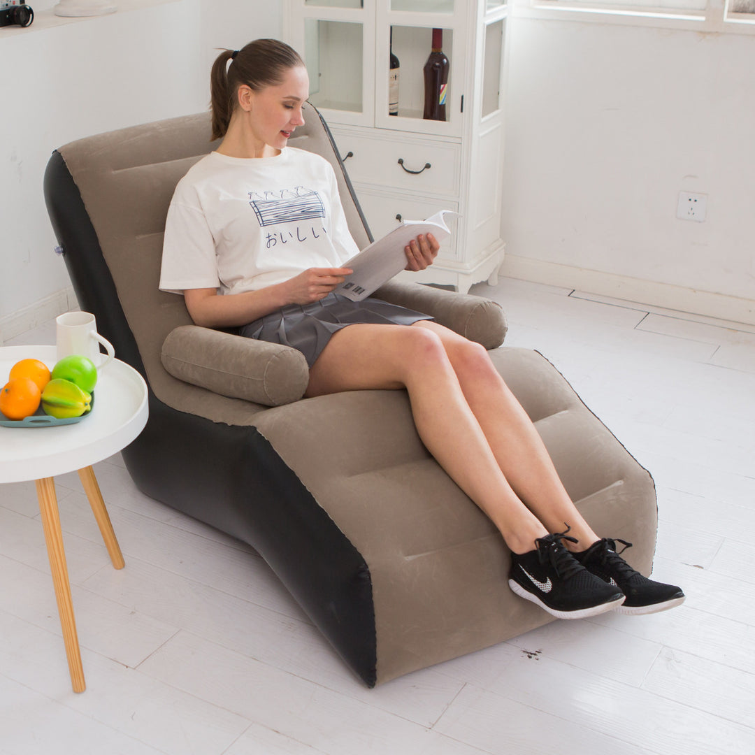 Women's Inflatable Comfort Sofa with Ergonomic Backrest Bowlift