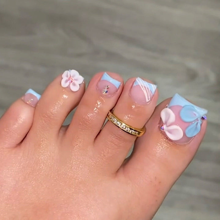 Floral Nail Art Set Bowlift