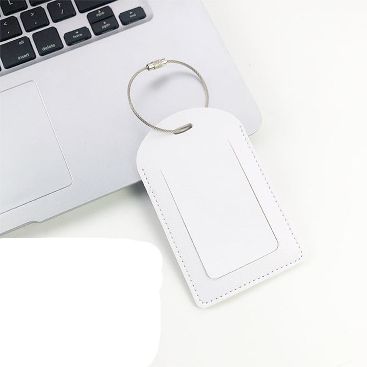 Premium Leather Travel Luggage Tag Bowlift