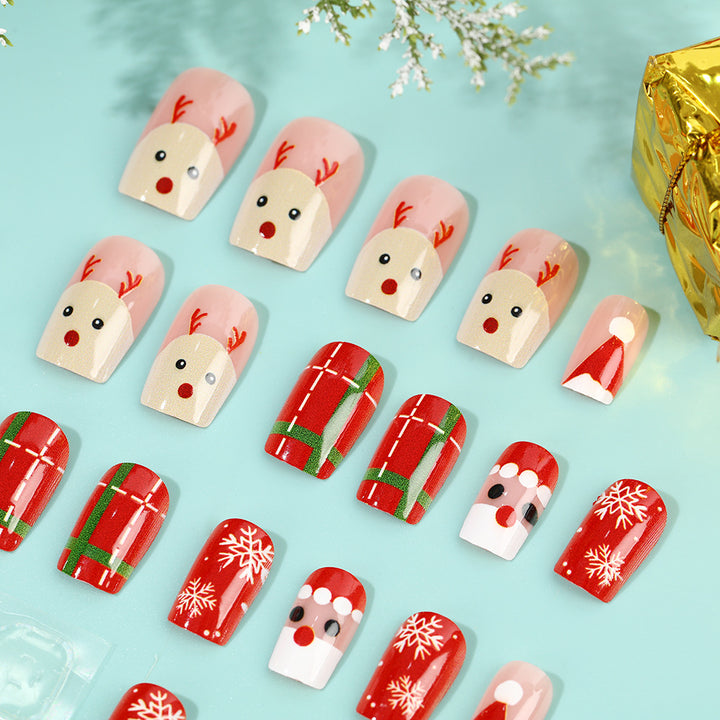 Christmas Art Nails Bowlift