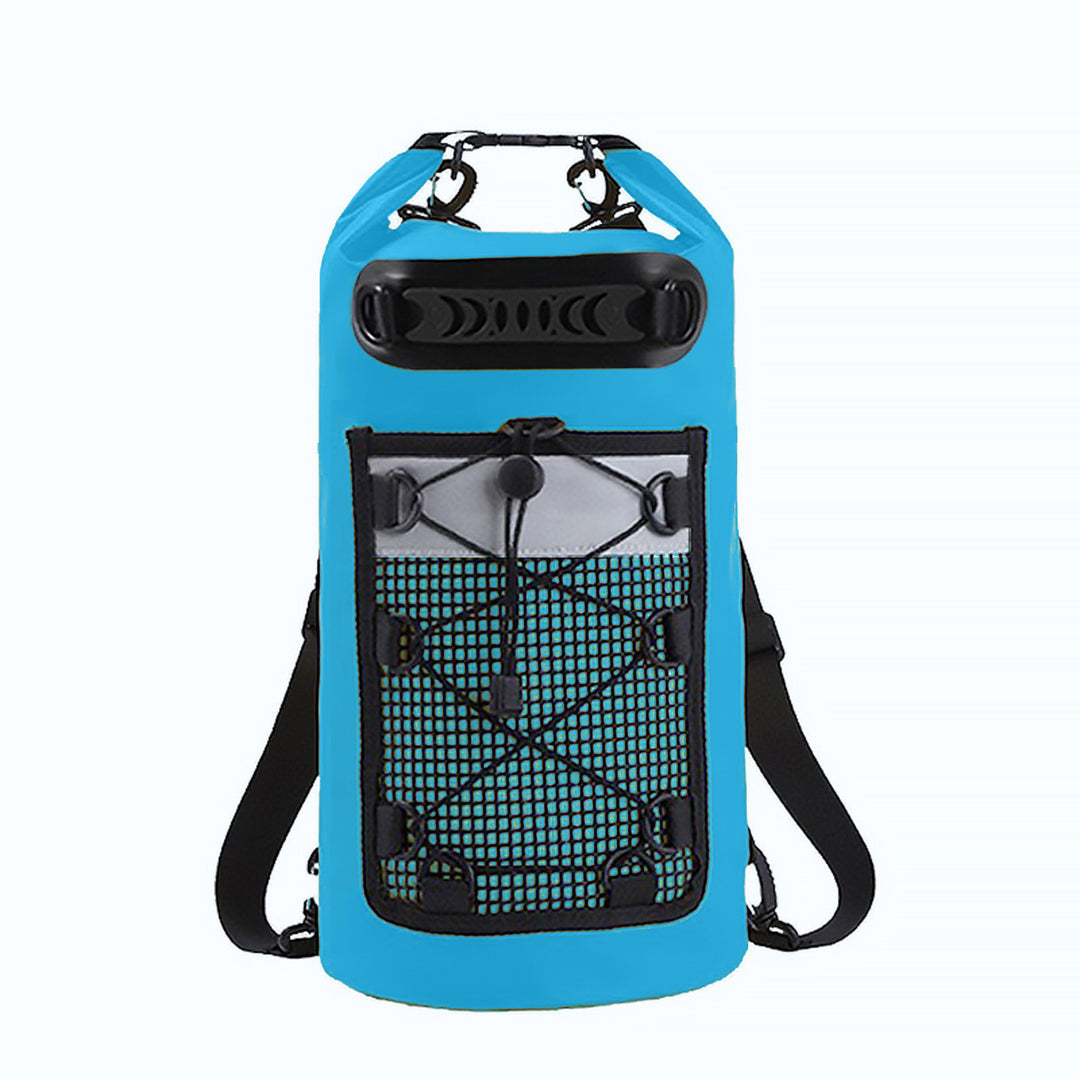 Durable Dry Bag with Mesh Pocket Bowlift