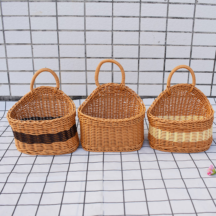 Handwoven Decorative Storage Basket Bowlift