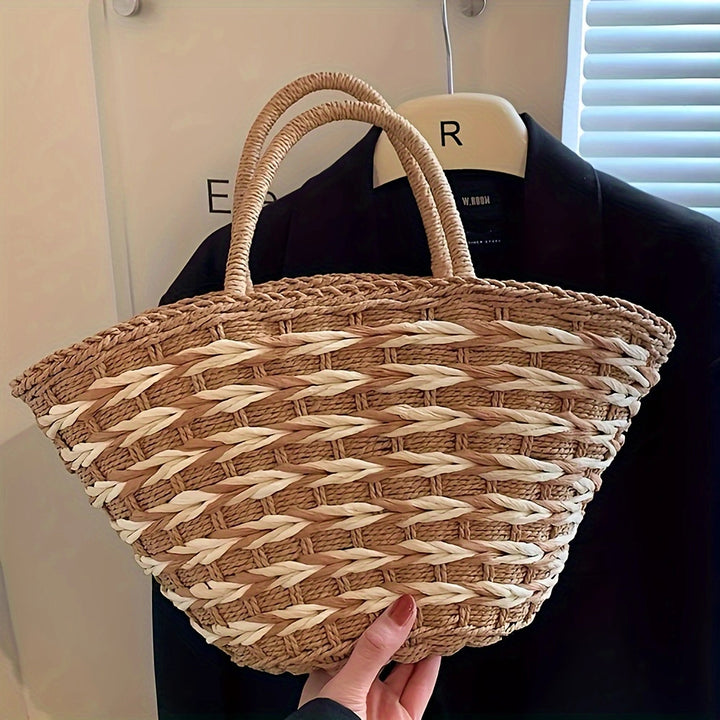 Elegant Hand-Woven Shopping Bag Bowlift