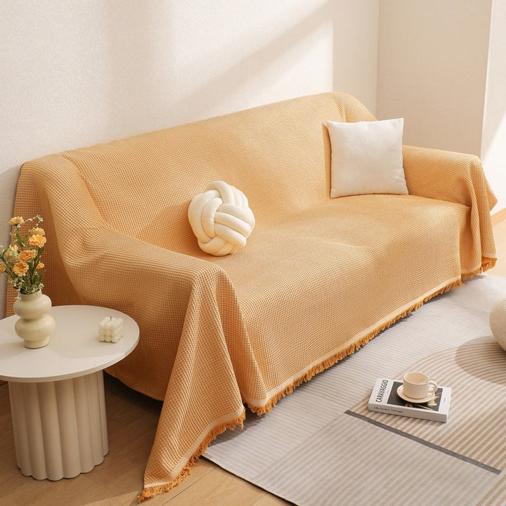 Home Decor Cozy Knitted Blanket