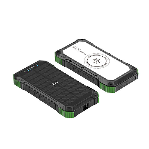 Robust Solar Powerbank with Wireless Charging Technology Bowlift