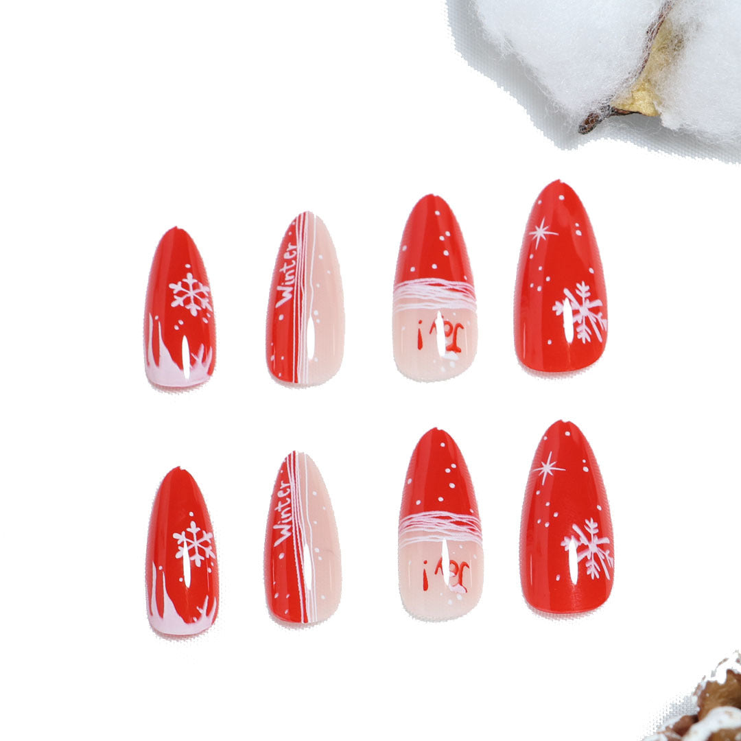 Seasonal Themed Press-On Nails Bowlift