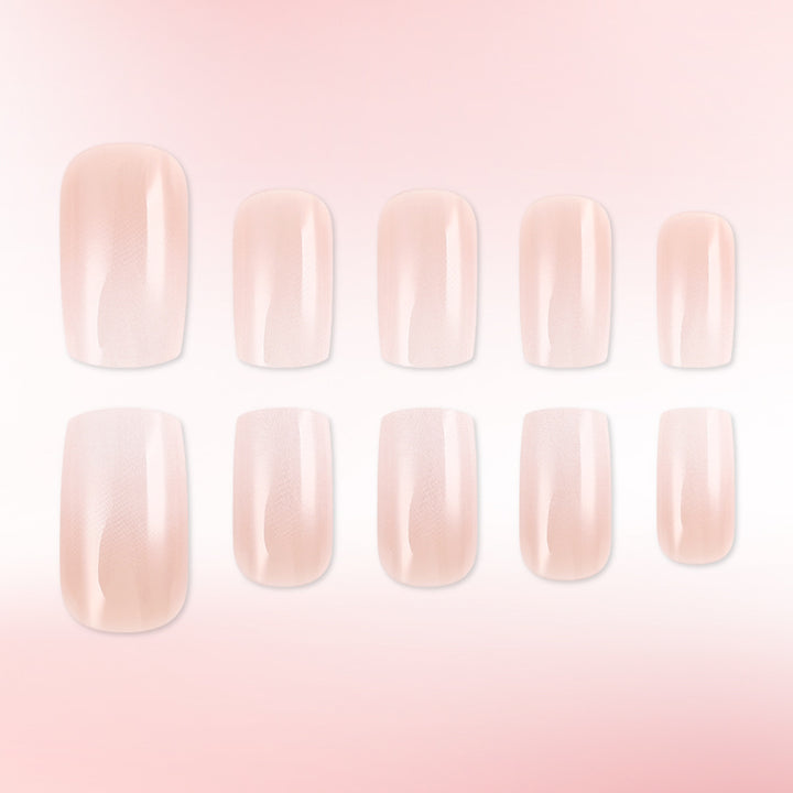Elegant Acrylic Nail Set Bowlift
