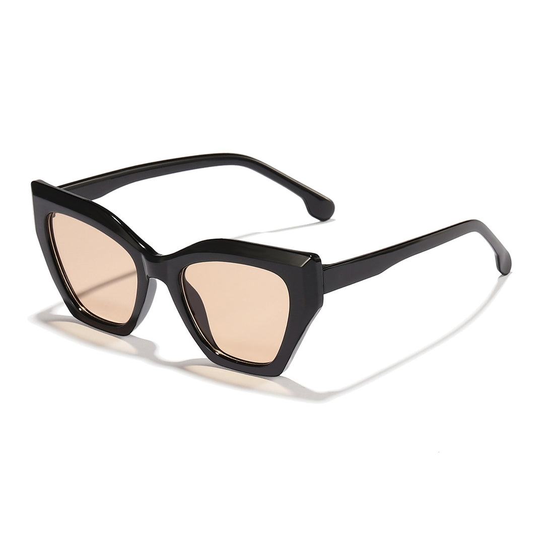 Women's fashionable sunglasses with elegant cat-eye design and durable frame Bowlift