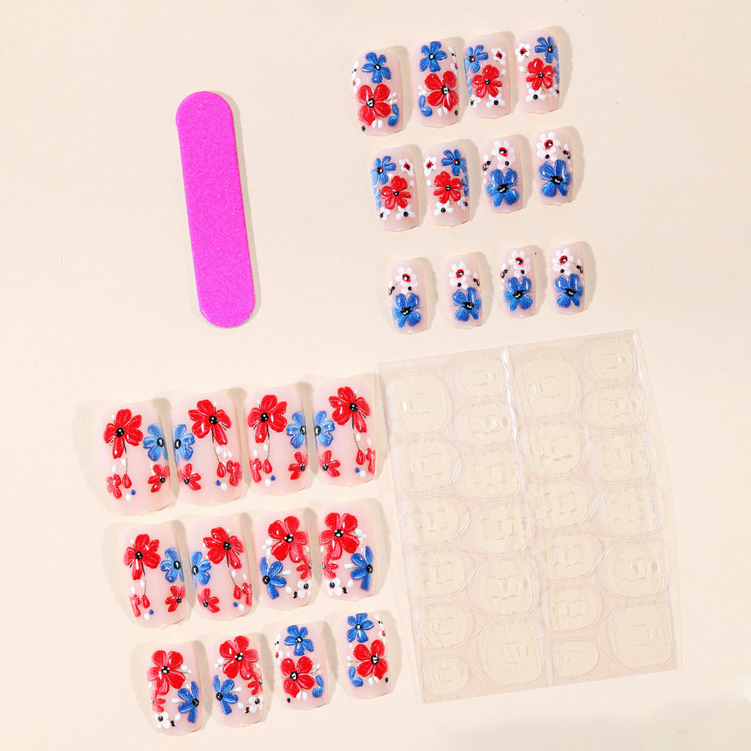 Floral 3D Nail Art Set Bowlift