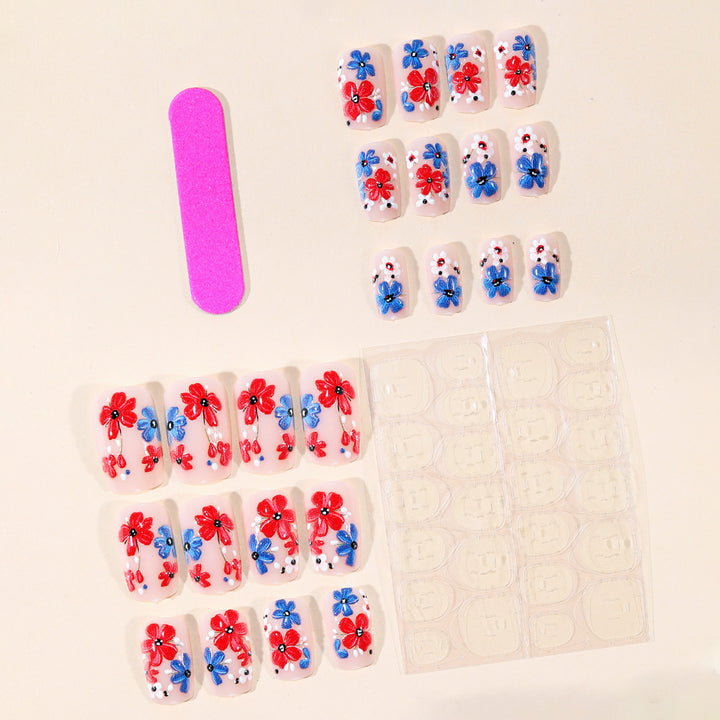 Floral 3D Nail Art Set Bowlift