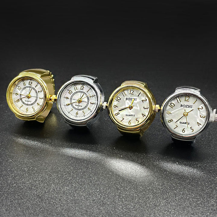 BowLift | Unisex Pair Finger Rings Quartz Watches