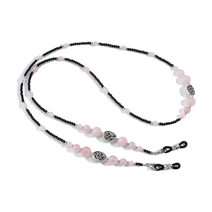 Elegant Beaded Eyewear Chain Bowlift