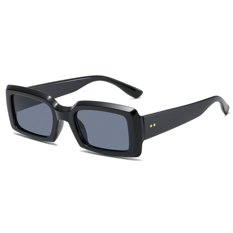 Ladies stylish square sunglasses with mirrored lenses Bowlift