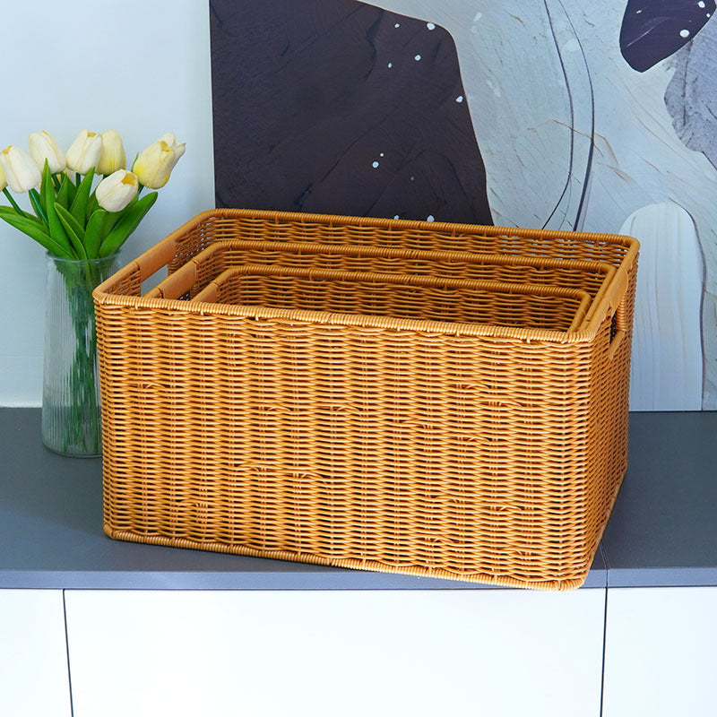 Handwoven Storage Basket Bowlift